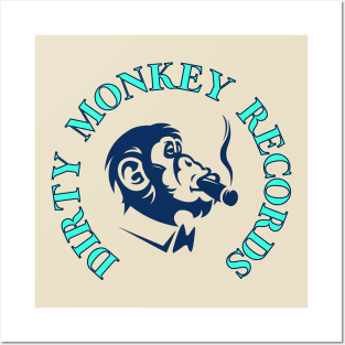 Dirty monkey records Posters and Art